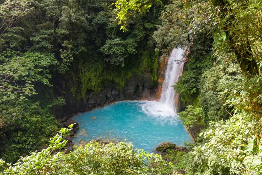 Cascade du Río Celeste